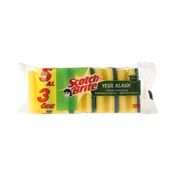 Scotch Brite Tırnak Koruyuculu 5 Adet Yeşil Klasik Bulaşık Süngeri
