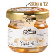 Seğmen Kavanoz 12x30 gr Süzme Çiçek Balı