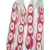 Şekerci Yaşar 100 Adet Pembe Kalp Parmak Lolly