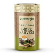 Şekeroğlu Silindir Kutu 200 gr Antep Fıstıklı Dibek Az Kavrulmuş Öğütülmüş Türk Kahvesi