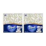 Selpak 2x20'li Kiraz Çiçeği Deluxe Peçete