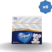 Selpak 6x20'li Deluxe Peçete