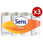 Sens 8 Rulo 24 Adet Kağıt Havlu