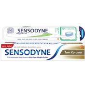 Sensodyne Tam Koruma 75 ml Diş Macunu + Tam Koruma Diş Fırçası