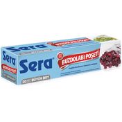 Sera Büyük Boy 20 Adet 30x45 cm Buzdolabı Poşeti