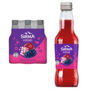 Sırma Karma Karadut&Kiraz Çiçeği Vişne Aromalı 250 ml Maden Suyu
