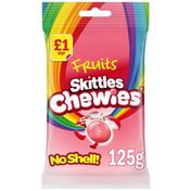 Skittles 125 gr Chewies Vegan Sweets Fruit Flavoured
