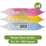 Sleepy 12x15 180 Yaprak Rose Garden Cep Mendili