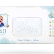 Sleepy 12x40 Yaprak Bio Natural Islak Havlu