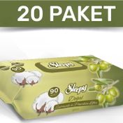 Sleepy 20x90'lı Zeytinyağlı Islak Havlu