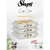 Sleepy 3x30'lu Yağ Çözücü Yüzey Temizleme Havlusu