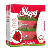 Sleepy 3x50li Islak Havlu Mendil Gul