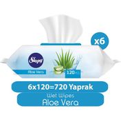 Sleepy 6x120'li Aloe Vera Islak Mendil
