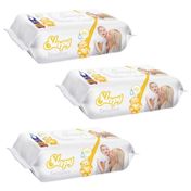 Sleepy 90 Adet 3 Paket Sensitive Islak Havlu Mendil