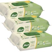 Sleepy Doğal Organik 3x50 Yaprak Islak Mendil