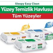 Sleepy Easy 300 Yaprak Clean Beyaz Sabun+Çamaşır Suyu+Arap Sabunu