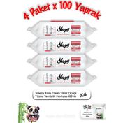 Sleepy Easy 4x100 Yaprak Clean Kiraz Çiçeği Yüzey Temizlik Havlusu