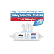 Sleepy Easy Clean 12x100 Yaprak Çamaşır Suyu Katkılı Yüzey Temizlik Havlusu
