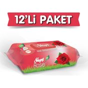 Sleepy Gül 12x90 Yaprak Islak Mendil