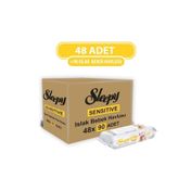 Sleepy Sensitive 48x90 Yaprak Islak Mendil