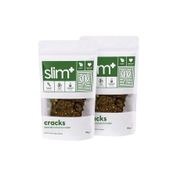 Slimplus 50 gr Slim Plus Ispanaklı Vegan ve Glutensiz Tohum Kraker Cracks