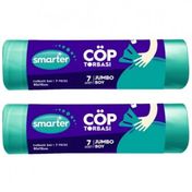 Smarter 2'li Jumbo Boy Çöp Torbası
