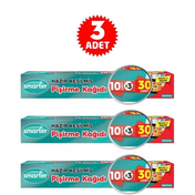 Smarter 30 Adet 3 Paket Hazır Kesilmiş Yağlı Pişirme Kağıdı