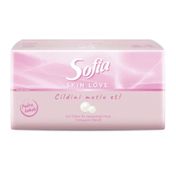 Sofia Skin Love 100'lü Pudra Kokulu Mendil