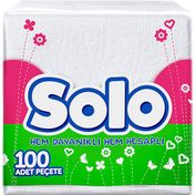 Solo 100'lü 30x30 cm 12 Paket Peçete