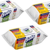 Solo 3x100 Yaprak Limon ve Portakal Tazeliği Yüzey Temizlik Havlusu