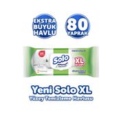 Solo 80 Yaprak Tüm Yüzeyler Islak Temizleme Havlusu