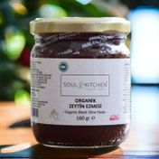 Soul Kitchen 180 gr Organik Siyah Zeytin Ezmesi