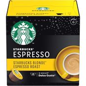 Starbucks Blonde Espresso Roast By Nescafé Dolce Gusto, Prajire Usoara 12 Kapsül 66 gr