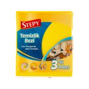 Stepy Mikrofiber Temizlik Bezi 3'lü