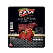 Sultan 100 gr Çemeni Sıyrılmış Pastırma