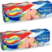 SuperFresh 6x75 gr Ayçiçek Yağlı Klasik Ton Balığı