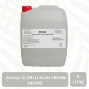 Supta 5 lt Profesyonel Alkali Klorlu Köpüklü Alan Yıkama Maddesi