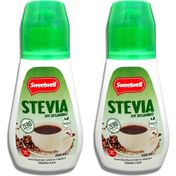 Sweetwell Sıfır Kalori 2x200 ml Stevia Sıvı Tatlandırıcı