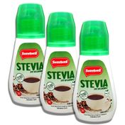 Sweetwell Sıfır Kalori 3x200 ml Stevia Sıvı Tatlandırıcı