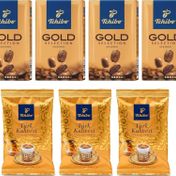 Tchibo 250 gr 4 Adet Gold Filtre Kahve  + 100 gr 3 Adet Türk Kahvesi