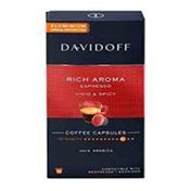Tchibo Davidoff Rich Aroma Espresso 10 Adet Nespresso Uyumlu Kapsül Kahve