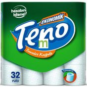 Teno 32 Rulo Ekonomik Çift Katlı Tuvalet Kağıdı