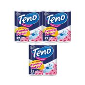 Teno Ultra Çift Katlı Pudra Kokulu 3x32 Adet Tuvalet Kağıdı