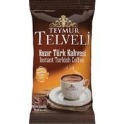 Teymur 50x7 gr Telveli Şekersiz Hazır Türk Kahvesi