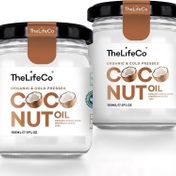 TheLifeCo 2x150 ml Organik Hindistan Cevizi Yağı