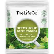 TheLifeCo 4x21 gr Katkısız Yeşil Sebzeli Detoks Çorbası Karışımı