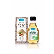 TheLifeCo Organik Badem Unu 250 gr + TheLifeCo Organik Agave Şurubu 330 gr