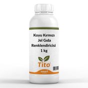 Tito 1 kg Koyu Kırmızı Jel Gıda Renklendiricisi