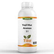Tito 1 lt Premium Yeşil Muz Aroması