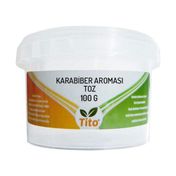 Tito 100 gr Toz Karabiber Aroması